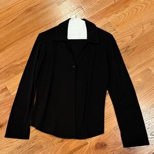 INC International Concepts Black Blazer